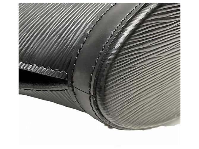 Borsa Louis Vuitton Epi Saint Jacques PM Nero - vista 4