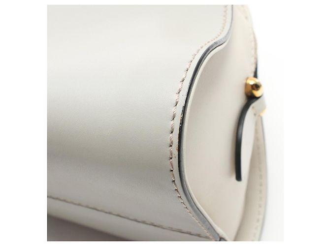 Bolsa de couro cinza e branco Tod's - vista 8