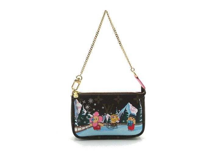 Pochette Accessoires Vivienne di Louis Vuitton Marrone - vista 2