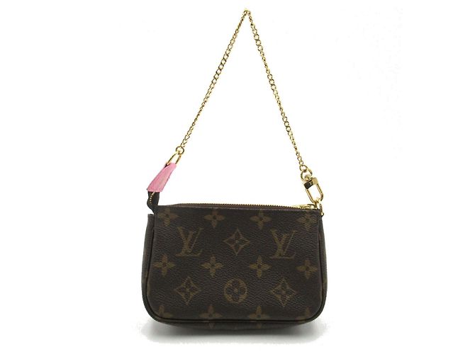 Pochette Accessoires Vivienne di Louis Vuitton Marrone - vista 3