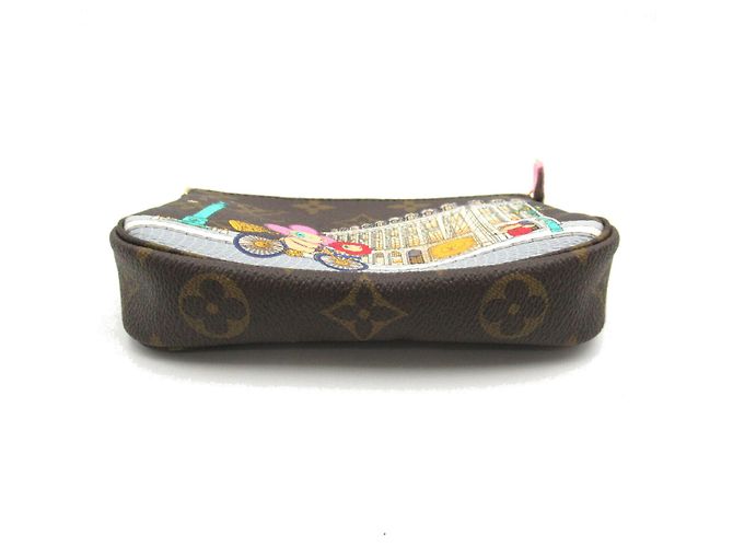 Pochette Accessoires Vivienne di Louis Vuitton Marrone - vista 5