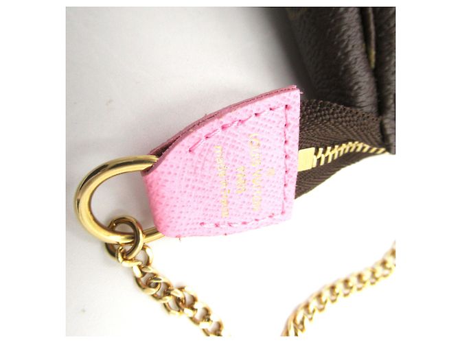 Pochette Accessoires Vivienne di Louis Vuitton Marrone - vista 8