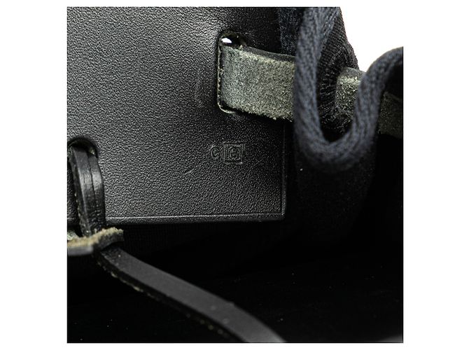 Hermès Borsa Cabas MM in Tela Nera Herbag Nero - vista 8