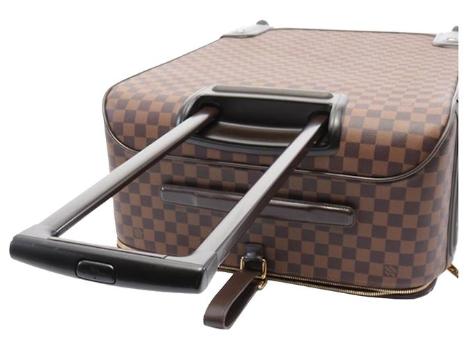Louis Vuitton Marrone Damier Ebene Pegase 65 - vista 10