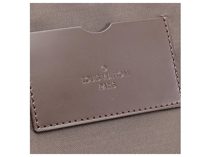 Louis Vuitton Marrone Damier Ebene Pegase 65 - vista 4