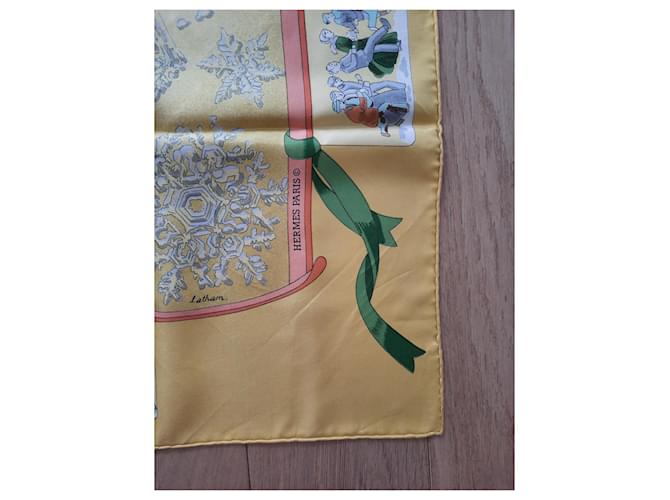 Hermès 'Nevi d'altri tempi' Giallo - vista 3