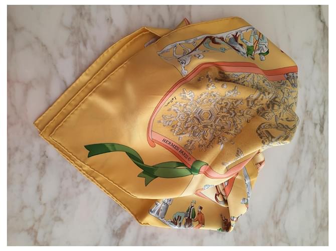 Hermès 'Nevi d'altri tempi' Giallo - vista 6
