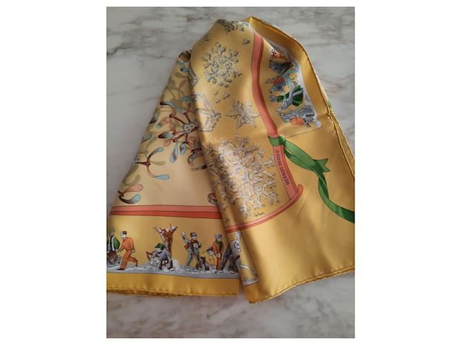 Hermès 'Nevi d'altri tempi' Giallo - vista 8