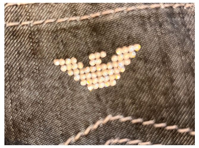 Armani Baby Jeans Mädchen schwarz Denim - Ansicht 3