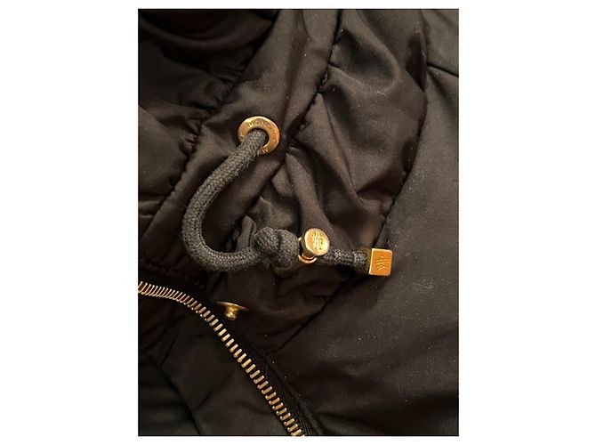 Chaqueta Moncler con capucha oculta negra Negro - vista 10