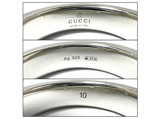 GUCCI Damen Ghost Pavé-Diamantring aus Silber 925 - Ansicht 7