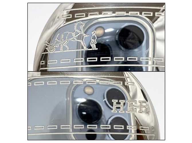 Hermès Damenbrosche Hermes Silber 925 - Ansicht 8