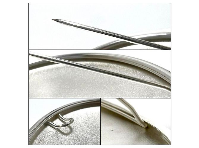 Hermès Damenbrosche Hermes Silber 925 - Ansicht 9