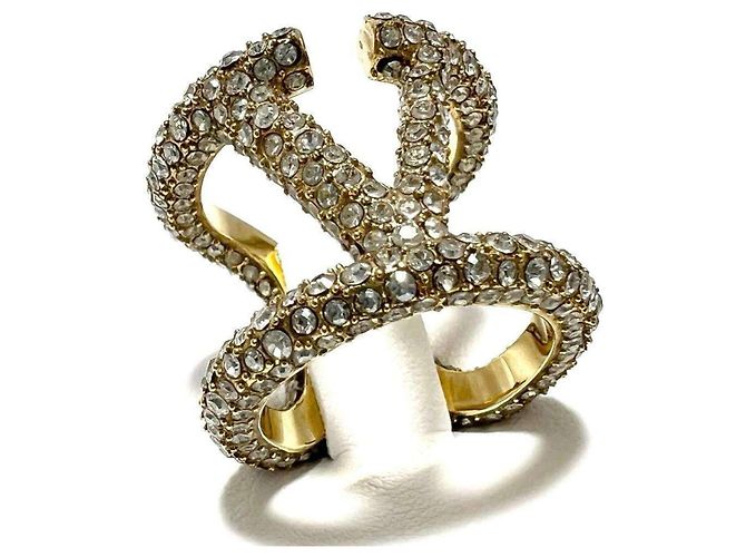 Anello V Logo Signature Donna Valentino GARAVANI D'oro - vista 7