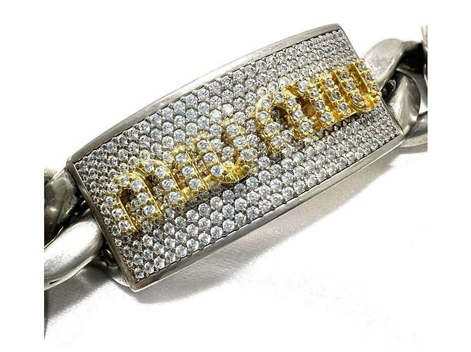 Bracciale charm ID in cristallo Miu Miu per donne - vista 4