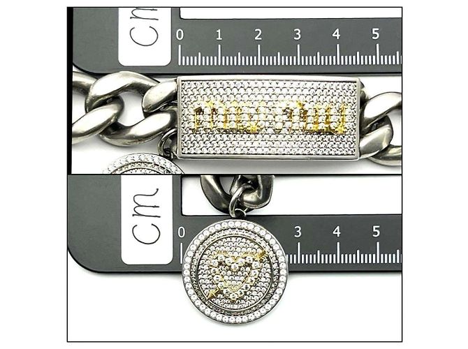 Bracciale charm ID in cristallo Miu Miu per donne - vista 9