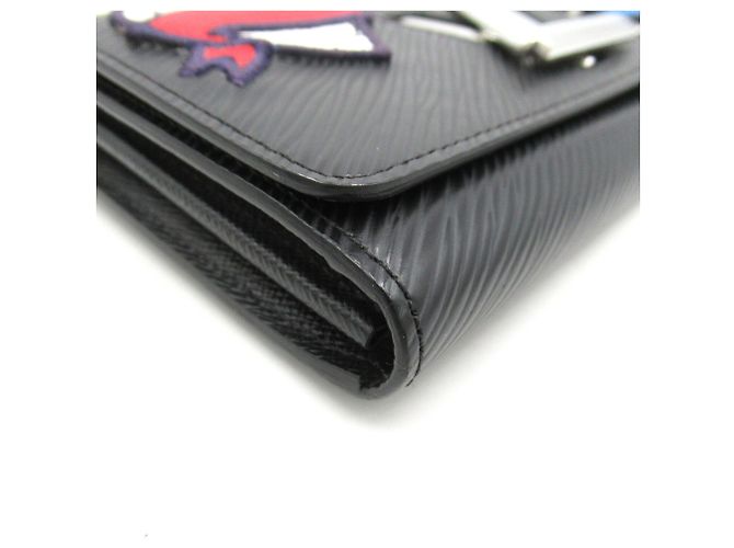 Louis Vuitton Epi Leather Long Wallet Black - view 10