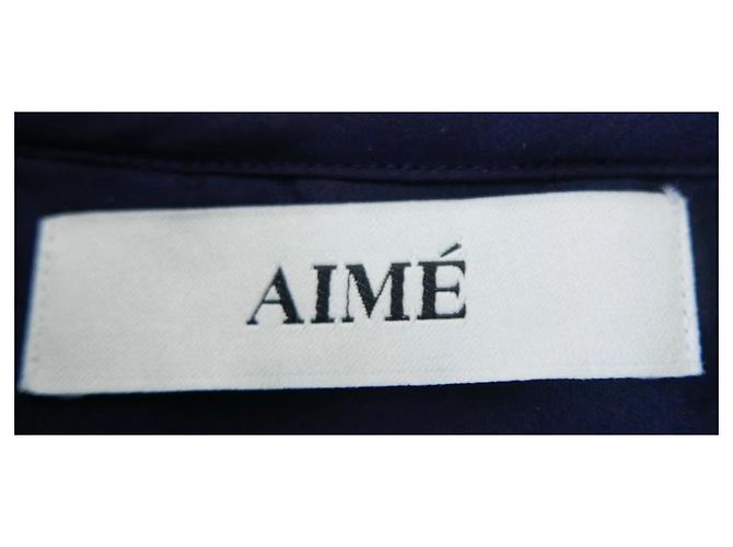 Camicia Aime Benson Blu Francese Marino Blu navy - vista 5