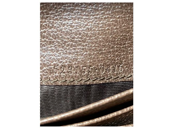 Gucci Centum Ophidia Geldbörse GG Supreme Canvas Bunt Mehrfarben - Ansicht 10