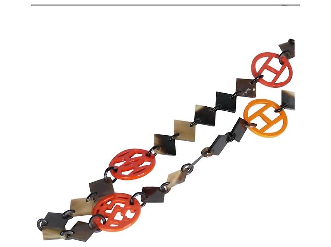 Collar Hermès Castaño - vista 4