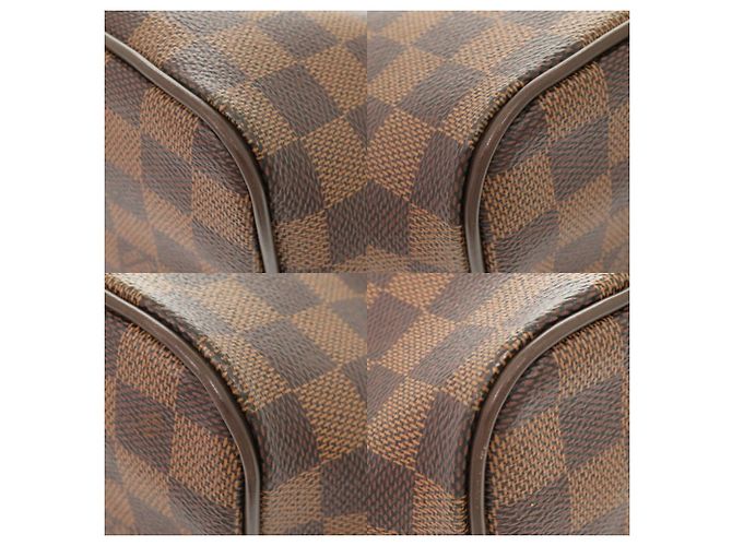 Borsa Louis Vuitton Westminster PM Damier Marrone - vista 5