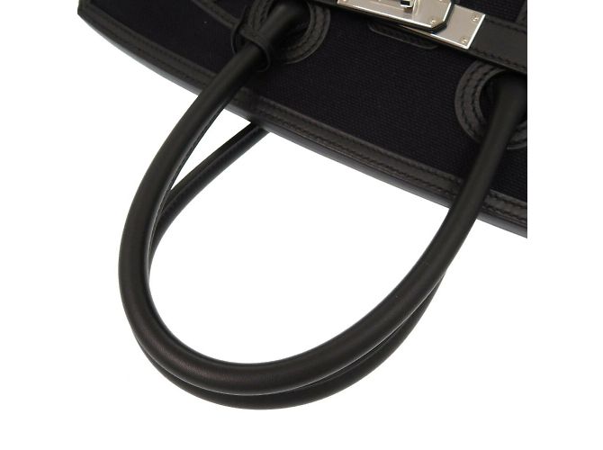 Hermès Borsa Hermes Birkin 35 Cargo Nero - vista 7
