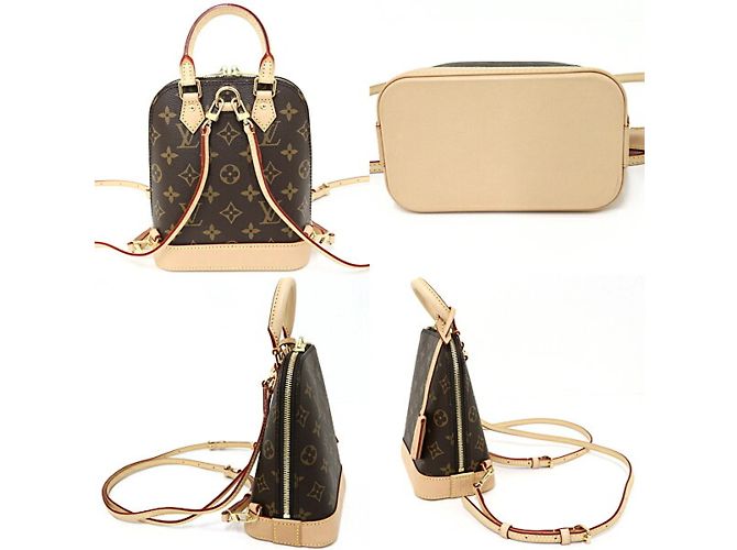 Zaino Alma Louis Vuitton Marrone - vista 2