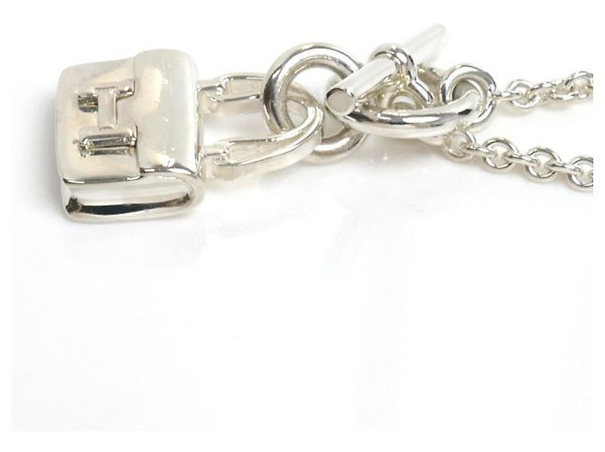 Hermès Collana Amuleto Constance in argento 925 Hermes - vista 2