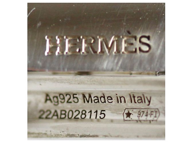 Hermès Collana Amuleto Constance in argento 925 Hermes - vista 5