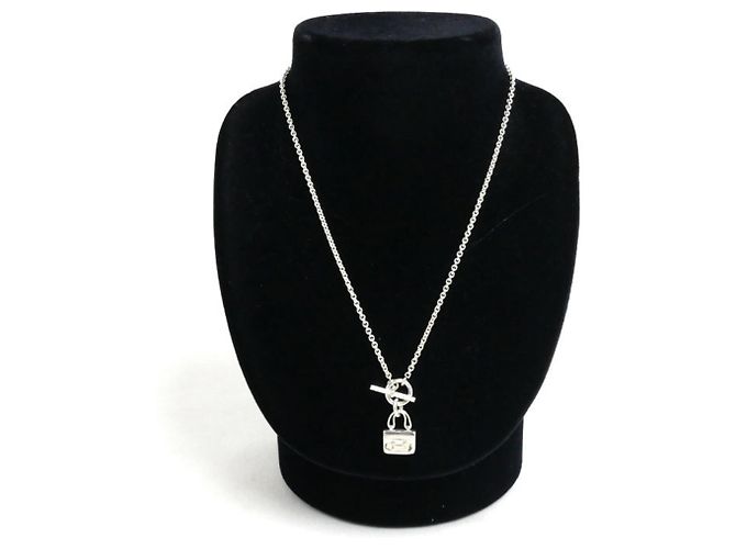 Hermès Collana Amuleto Constance in argento 925 Hermes - vista 6