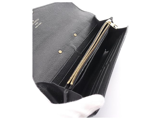 Cartera Metis Monogram Empreinte Larga de Louis Vuitton Negro - vista 4