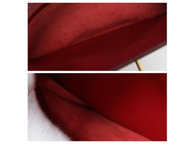 Hermès Borsa tote Hermes Birkin 35 in Rouge Vif Rosso - vista 9