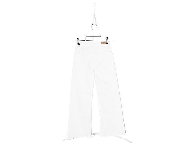Jeans de pierna ancha Polo Ralph Lauren en algodón blanco - vista 6