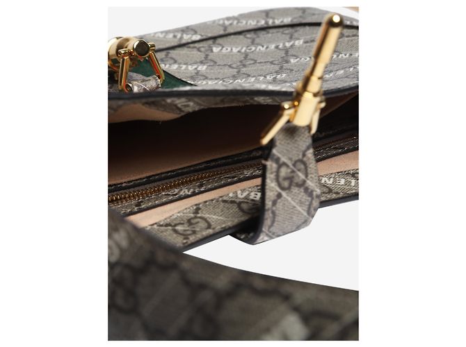 Gucci x Balenciaga Bolso Small Jackie 1961 de Brown The Hacker Castaño - vista 8
