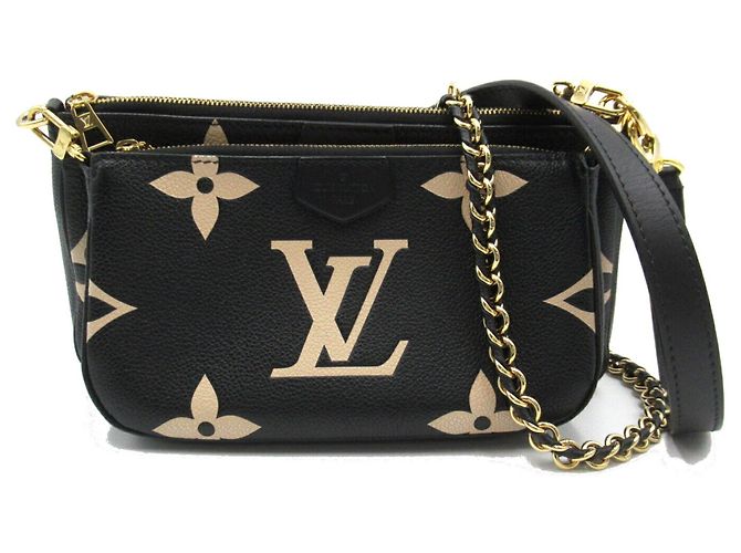 Borsa Pouch Multi Pochette Louis Vuitton Nero Monogramma - vista 2