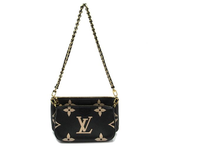 Borsa Pouch Multi Pochette Louis Vuitton Nero Monogramma - vista 3
