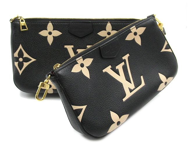 Borsa Pouch Multi Pochette Louis Vuitton Nero Monogramma - vista 6