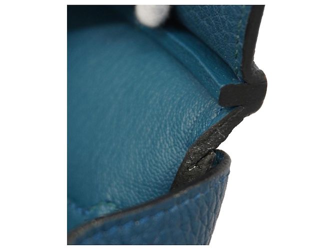 Hermès Borsa Hermes Birkin 30 in Colvert Verde oliva - vista 10