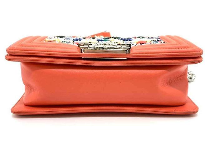 Borsa a spalla Chanel Boy Chain Multicolore - vista 3