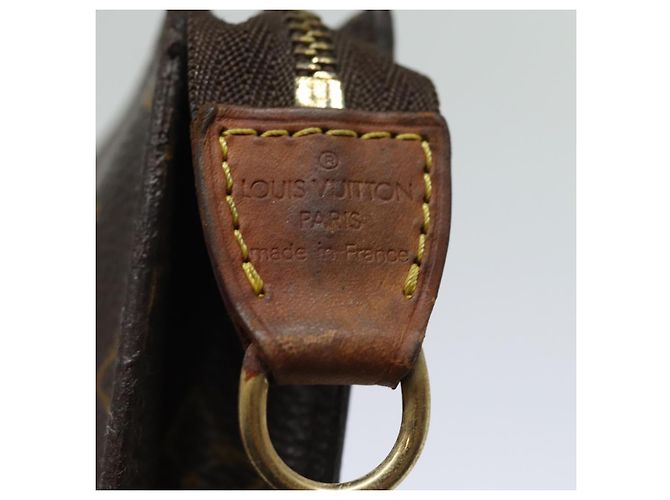 LOUIS VUITTON Monogram Bucket PM Pouch Accessory Pouch LV Auth fm3605 - view 9