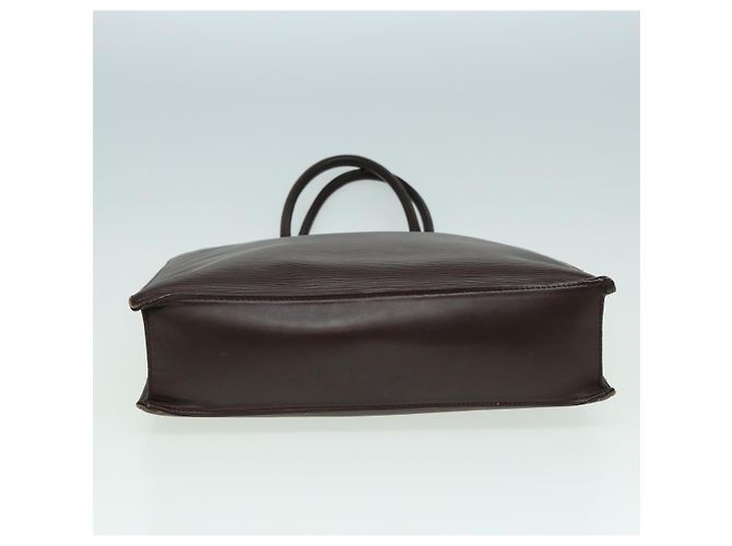 LOUIS VUITTON Epi Sac Plat Borsa a Mano Marrone Mocha M5908D LV Auth 83038 - vista 5