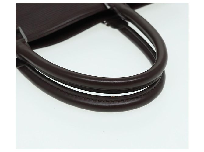LOUIS VUITTON Epi Sac Plat Borsa a Mano Marrone Mocha M5908D LV Auth 83038 - vista 7