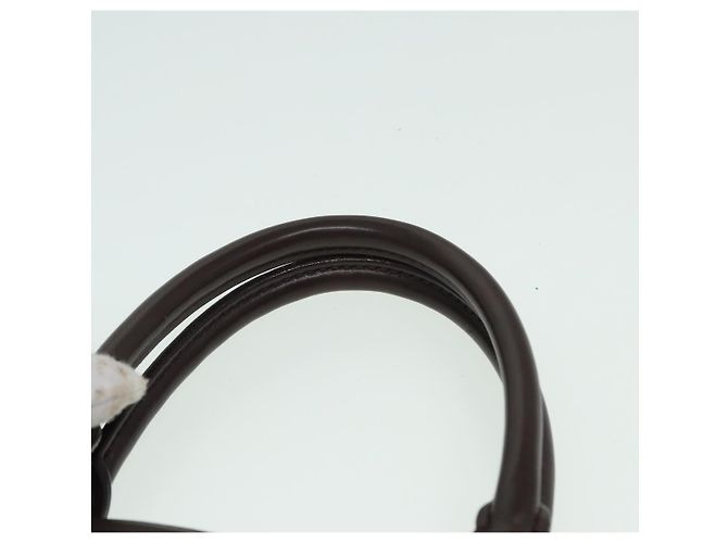 LOUIS VUITTON Epi Sac Plat Borsa a Mano Marrone Mocha M5908D LV Auth 83038 - vista 8