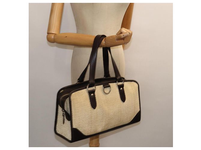 Burberry Tote Bag aus Stroh Beige Auth bs16018 - Ansicht 20