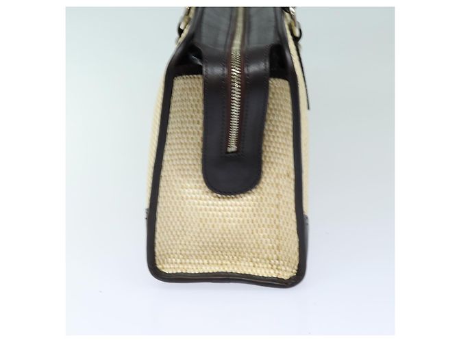 Burberry Tote Bag aus Stroh Beige Auth bs16018 - Ansicht 4