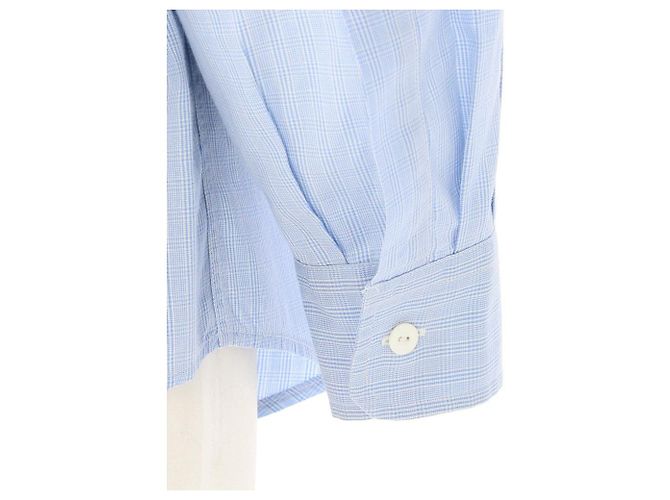 Camisa de algodón azul claro Burberry Marrón claro - vista 4