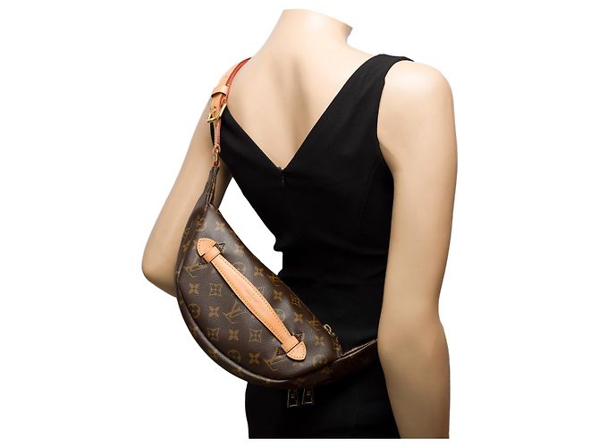 Borsa LOUIS VUITTON Bum / Borsa a Cintura in Tela Marrone - 102009 - vista 12