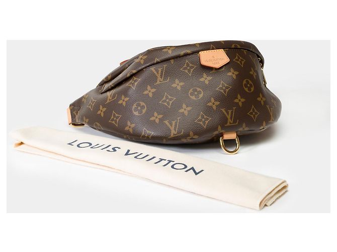 Borsa LOUIS VUITTON Bum / Borsa a Cintura in Tela Marrone - 102009 - vista 3