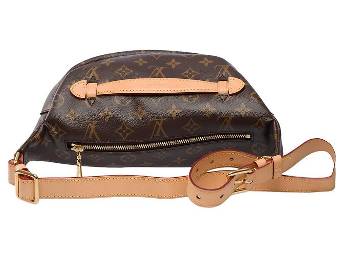 Borsa LOUIS VUITTON Bum / Borsa a Cintura in Tela Marrone - 102009 - vista 4