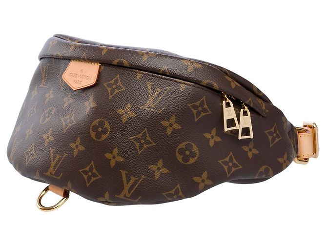 Borsa LOUIS VUITTON Bum / Borsa a Cintura in Tela Marrone - 102009 - vista 5